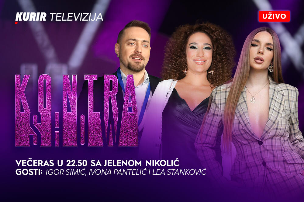 O EVROVIZIJI, EMOCIJAMA I NASILJU Ne propustite zanimljivo druženje sa sjajnim gostima!