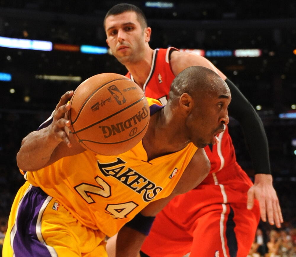 Kobi Brajant, Vladimir Radmanović, NBA