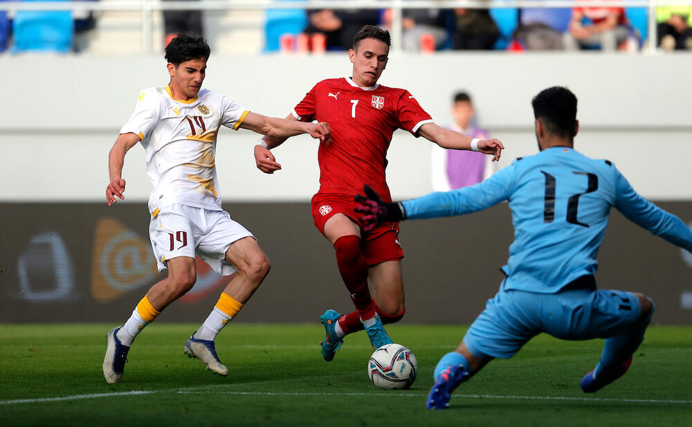 Mlada fudbalska reprezentacija Srbije, U21 fudbalska reprezentacija Srbije, Stefan Mitrović mladi fudbaler