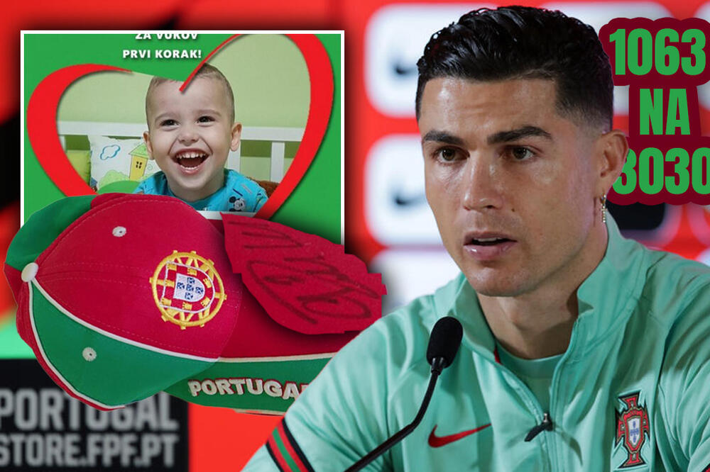 POMOZITE MALENOM VUKU I KUPITE KAČKET SA RONALDOVIM POTPISOM: Uskoro će KRAJ LICITACIJE, a ovo je NAJVIŠA PONUDA!