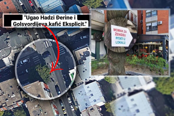 HIT OGLAS OSVANUO NA TABLI NA VRAČARU! Stoje OVE reči, a tu je i strelica da znaju žene gde da traže (FOTO)