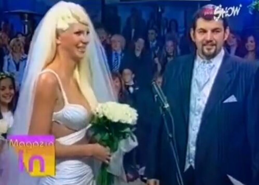 Bojan Karić i Jelena Karleuša na venčanju