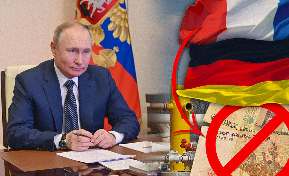Vladimir Putin, Nemačka, Francuska, Ruska rublja, gas