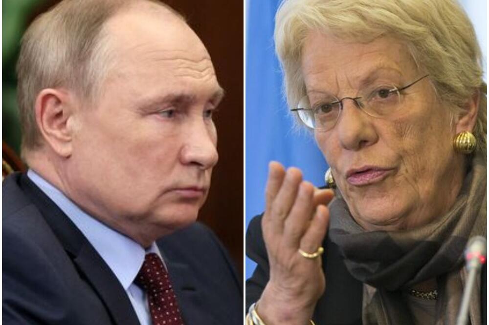 KARLA DEL PONTE BI DA STRPA PUTINA U HAG