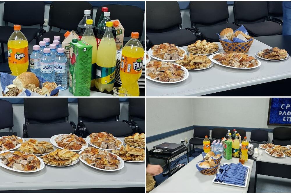 DRŽE SE TRADICIJE! Kod RADIKALA - PEČENJE "SVE U 16" (FOTO)