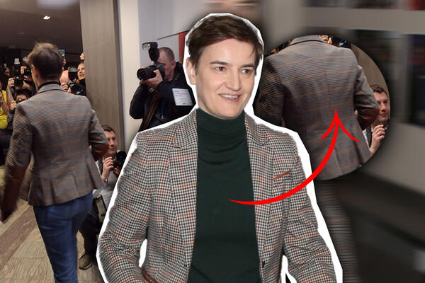 PREMIJERKA BRNABIĆ U LEŽERNOM IZDANJU: Ne skida osmeh s lica (FOTO)