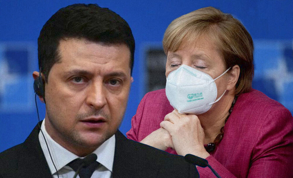 Angela Merkel i Zelenski