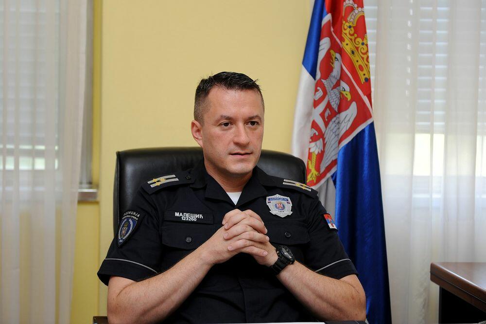 Uhapšen načelnik novosadske policije, Slobodan Malešić
