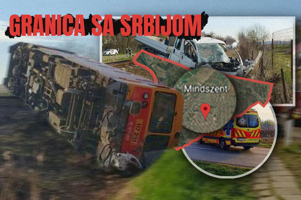 PRVE FOTOGRAFIJE JEZIVE NESREĆE U MAĐARSKOJ: Voz pao u JAMU pokraj pruge, poznat broj STRADALIH! (FOTO)