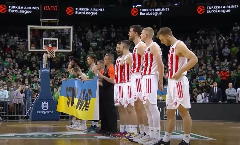 Detalj sa meča Žalgiris - Crvena zvezda