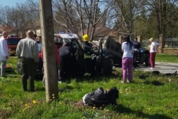 POTRESNA SCENA SPAŠAVANJA POVREĐENIH NAKON NEZGODE U KOVINU! U "pežou" bila trudnica (FOTO)