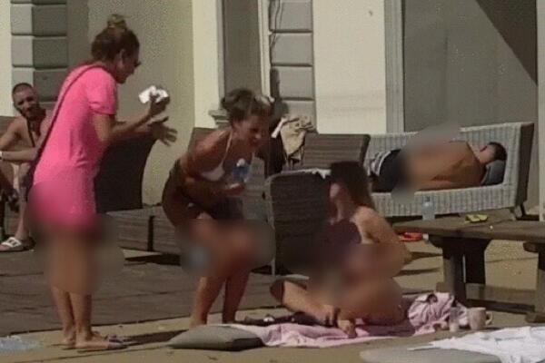 DALILA JAUČE, SAVIJA SE OD BOLOVA: Zadrugari poleteli u pomoć, UBOLA JE! (VIDEO)