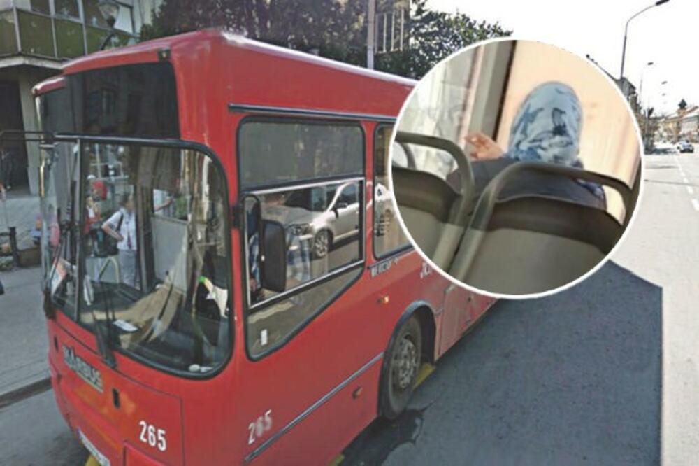 AU, GOSPOĐO, ZAR STE MORALI? Šok PRIZOR u gradskom prevozu! Svi su u NEVERICI BULJILI u NJU! (FOTO)