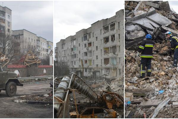 GRAD BOROĐENKA PRIJAVIO STOTINU MRTVIH! Ništa od njega nije ostalo, sve je postalo PRAŠINA (FOTO)