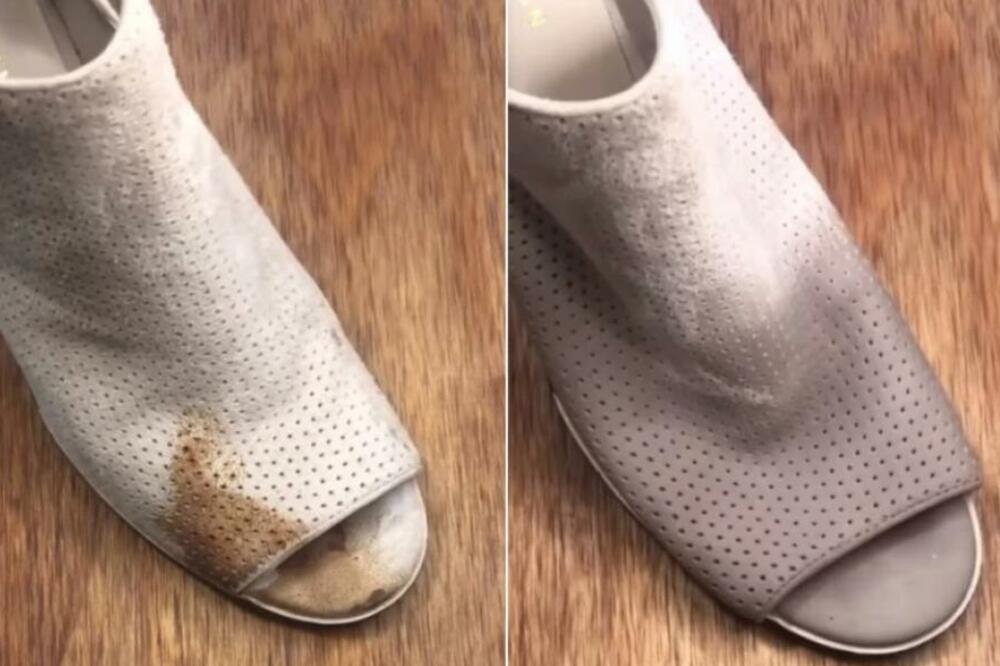 POVEDITE FLEKE SA SVETLE OBUĆE: Rešićete se svih muka uz par trikova, rezultati su GARANTOVANI! (VIDEO)