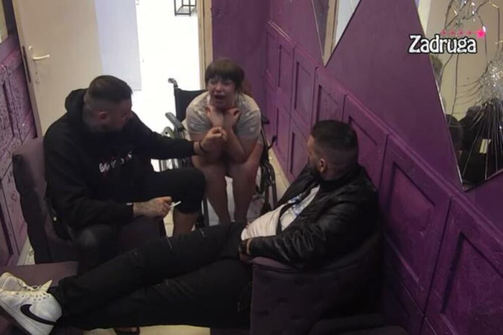 MILJANA PRETUKLA DEČKA U ZADRUZI, HISTERISALA I IMALA NAPAD: Jezive scene raskida, gušila se i udarala svim silama!