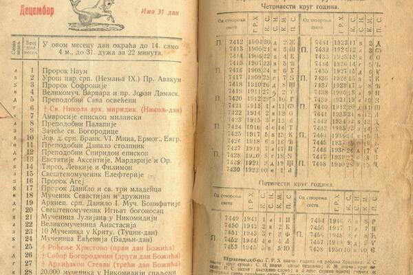 SABLASNO PROROČANSTVO ZA 2023. GODINU U VEČITOM KALENDARU: Pominju se "GRDNE ŠTETE i NASILJA" (FOTO)