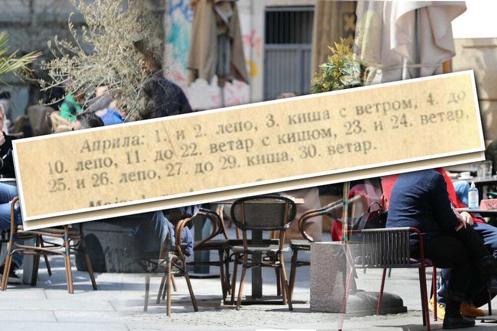 VREMENSKA PROGNOZA ZA APRIL PREMA STAROM KALENDARU: Ovo je zapisano u našoj NAJČITANIJOJ NARODNOJ KNJIZI! (FOTO)