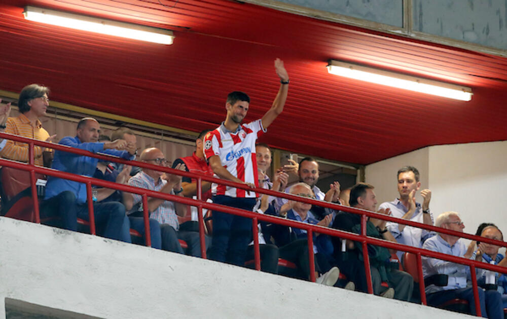 Novak Đoković, FK Crvena zvezda