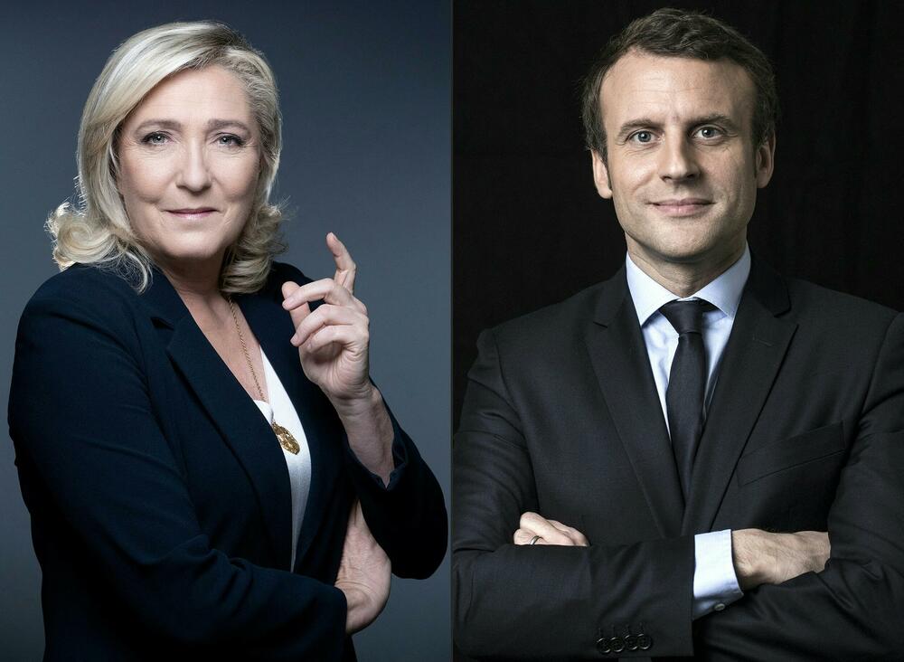 Francuska, Emanuel Makron, Marin Le Pen, Glasanje, Izbori