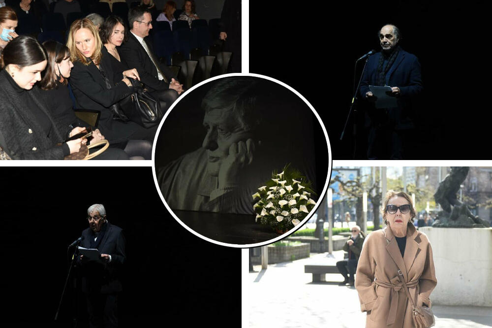 KOMEMORACIJA DEJANU MIJAČU: Okupljene kolege i prijatelji ispraćaju reditelja na večni počinak (FOTO)