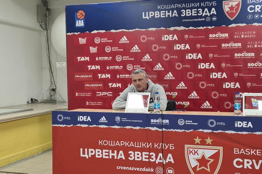 RADONJIĆ KUDI, ALI I HVALI! Trener Crvene zvezde APOSTROFIRA jednu važnu stvar pred plej-of!