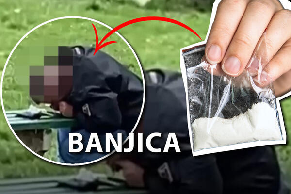 ČOVEK ŠMRČE DROGU SA KLUPE USRED BEOGRADSKOG PARKA: Snimak sa Banjice ZGROZIO celu Srbiju! (VIDEO)
