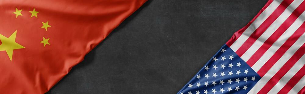 Kineska i američka zastava