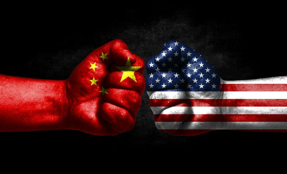 Američka i kineska zastava