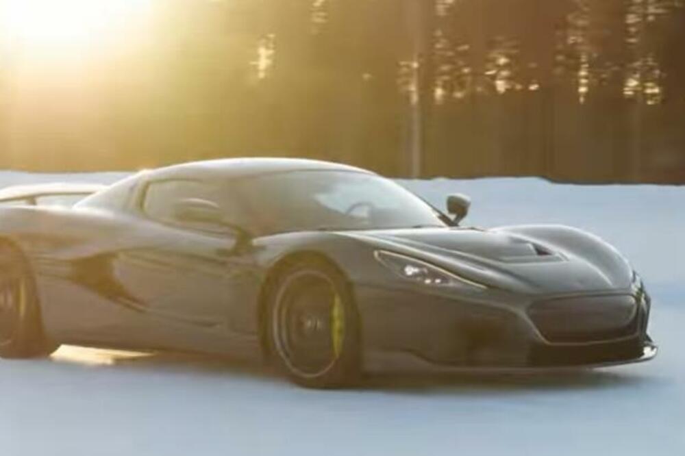 ELEKTRIČNI HIPERAUTOMOBIL IZ HRVATSKE U EKSTREMNIM USLOVIMA: 1.914 "konja" po snegu i LEDU! (VIDEO)