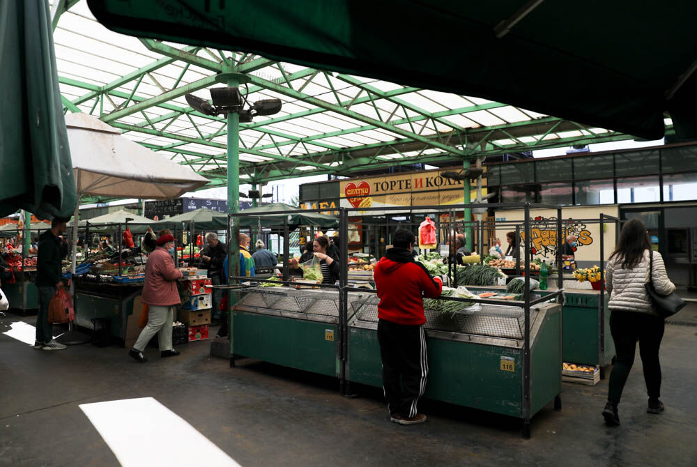 Pijaca / ilustracija