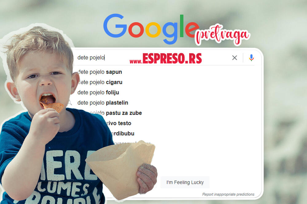 IZNEVEROVAĆETE AKO NA GUGLU UKUCATE "DETE POJELO" Pogledajte kakve su sve NEDAĆE zadesile roditelje u Srbiji (FOTO)