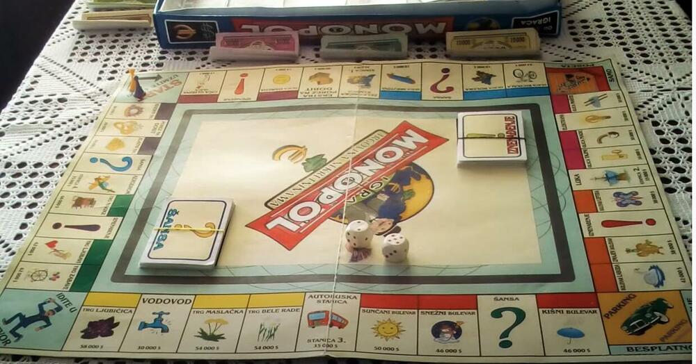 Monopol, Društvena igra