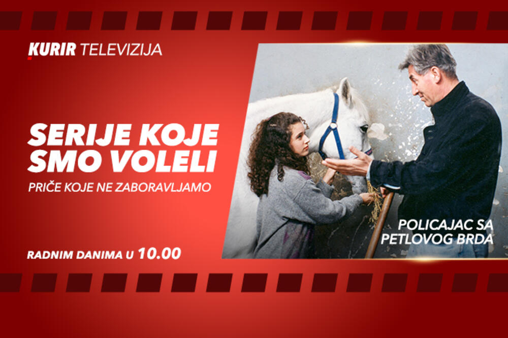 SERIJE KOJE SMO VOLELI: Gledajte seriju "Policajac sa Petlovog brda" od 10 časova na Kurir televiziji