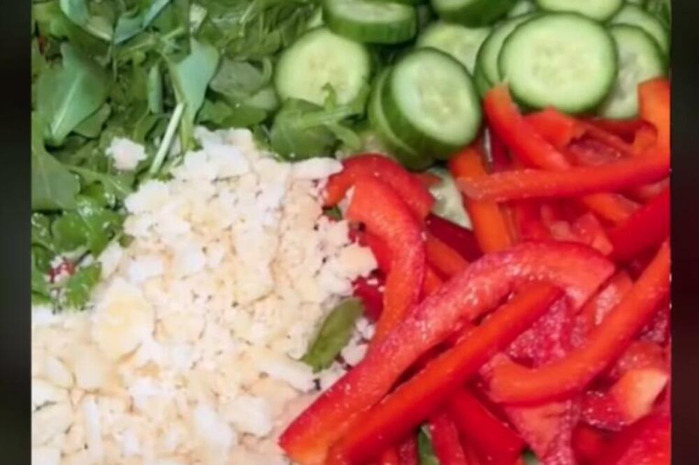 LJUDI MASOVNO DELE RECEPT BELE HADID: Za ovom salatom su svi POLUDELI (VIDEO)