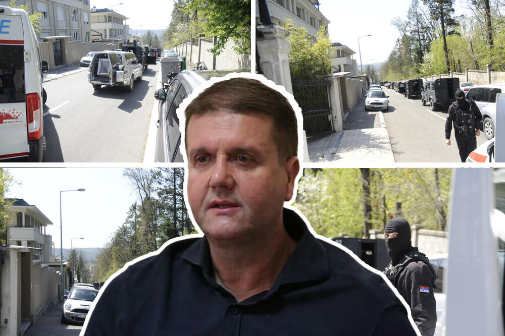 U TOKU HAPŠENJE DARKA ŠARIĆA! Jake policijske snage blokirale ulicu u kojoj se nalazi VILA, tu su i pripadnici SAJ!