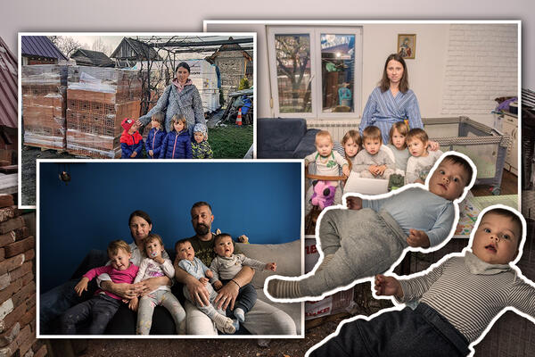 OLGA JE IZ BELORUSIJE DOŠLA U SRBIJU I U SURČINU UPOZNALA KRISTIJANA: Imaju petoro dece, ovo je njihova PRIČA! FOTO