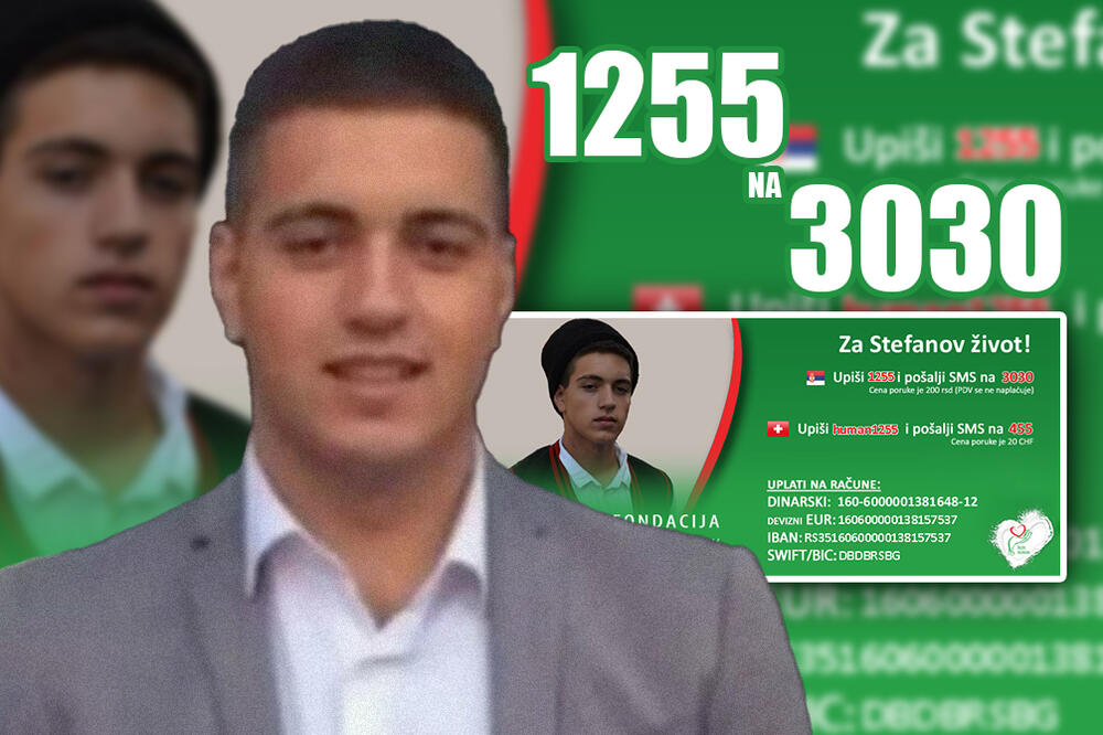 SRBIJO, IMAMO 24 SATA DA SKUPIMO NOVAC ZA LEČENJE STEFANA AVAKUMOVIĆA! Zakazan mu je HITAN prijem u turskoj bolnici