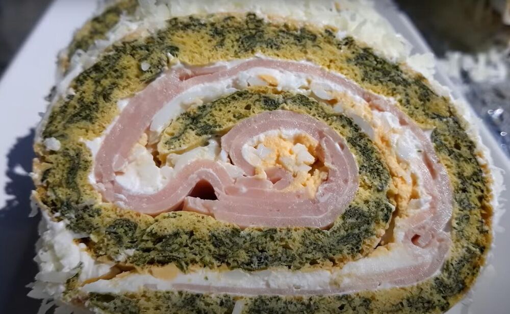 Torta od jaja, Slana torta, Tortilje, Mimoza, Salata, Rolat sa spanaćem, Rolat, Jaja, Recept