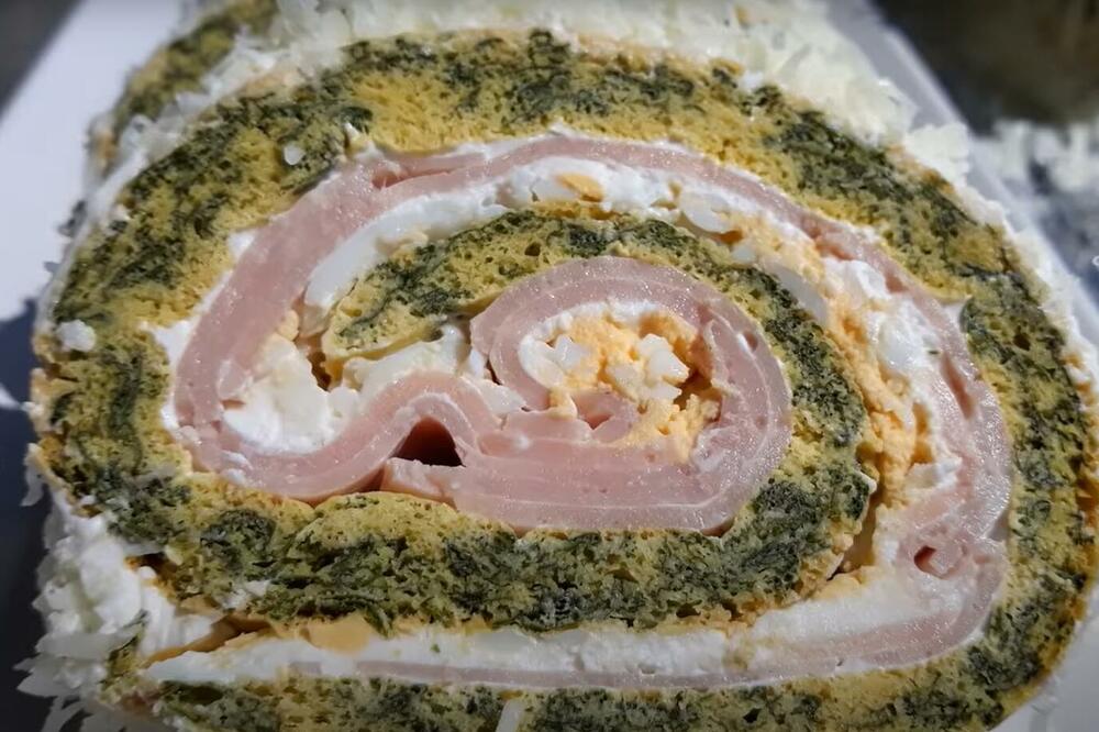 Napravite ukusan slani rolat bez brašna: Mekan i ukusan, a sprema se za tili čas