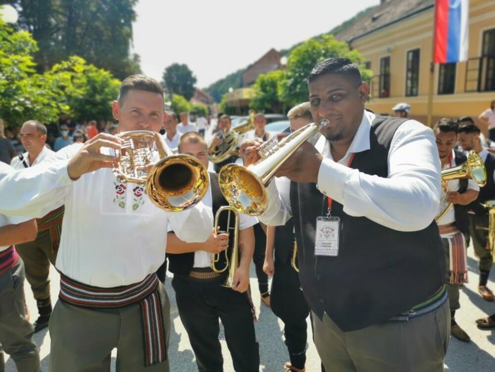 Sabor trubača, Guča, Trubači