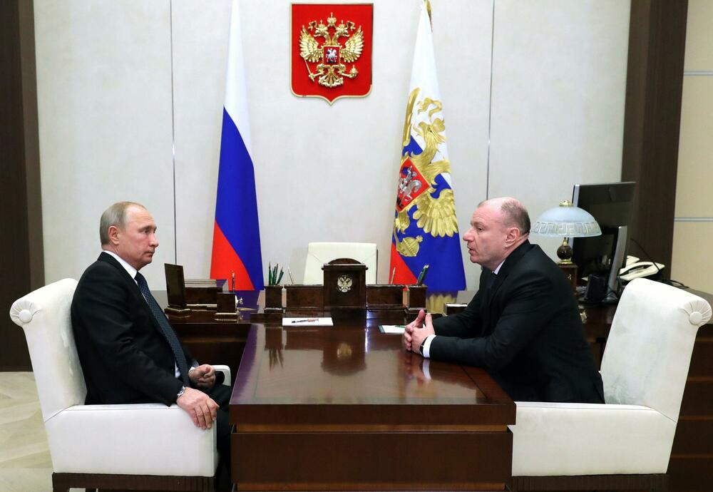 Vladimir Potanjin i Putin