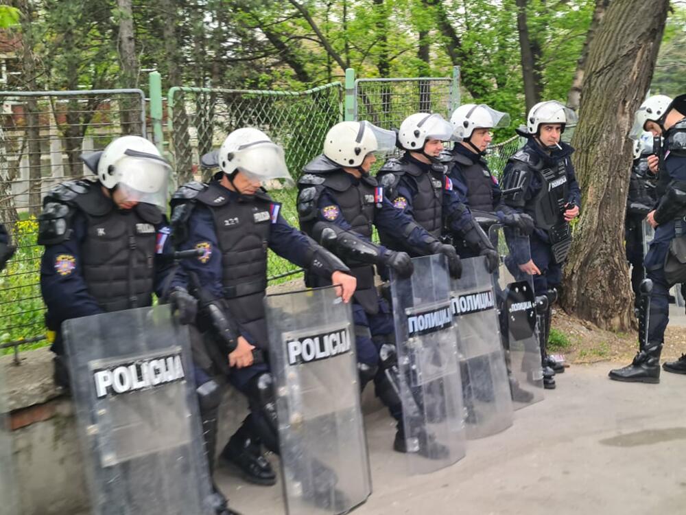 Policija ispred 'Marakane'