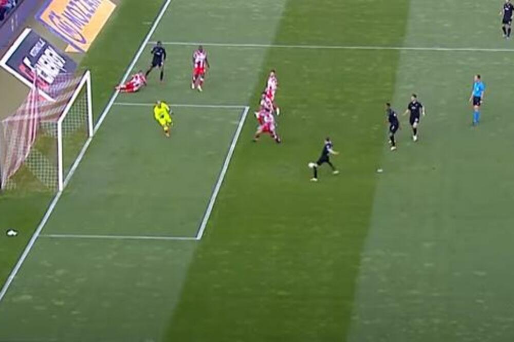 NEVEROVATAN PROMAŠAJ! Sjajno se kretao, ostalo mu samo da ZATRESE MREŽU BORJANA! (VIDEO)