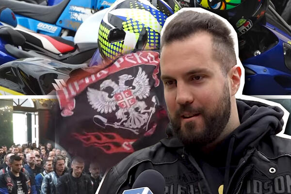 300 BAJKERA DOŠLO DA OSVEŠTA MOTORE U OBRENOVCU: Neobičan prizor ispred crkve, tu je i Raduljica! (VIDEO)
