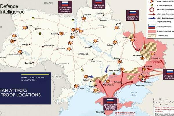 OBJAVLJENA NAJNOVIJA RATNA MAPA UKRAJINE: Mariupolj potpuno OKRUŽEN, najžešće BORBE se vode na ovom PODRUČJU (FOTO)