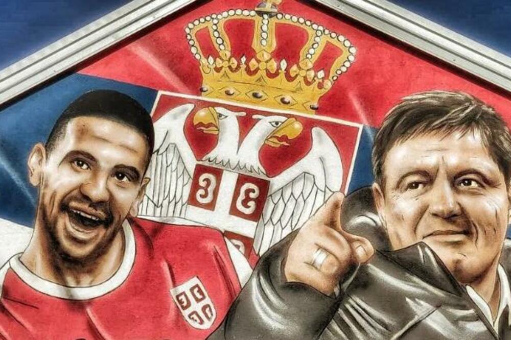 SAMOUVERENI PIKSI I "LUDI" MITAR DOBILI MURAL! Rečenica koju svi znamo i koja je sve nasmejala krasi zid! (FOTO)