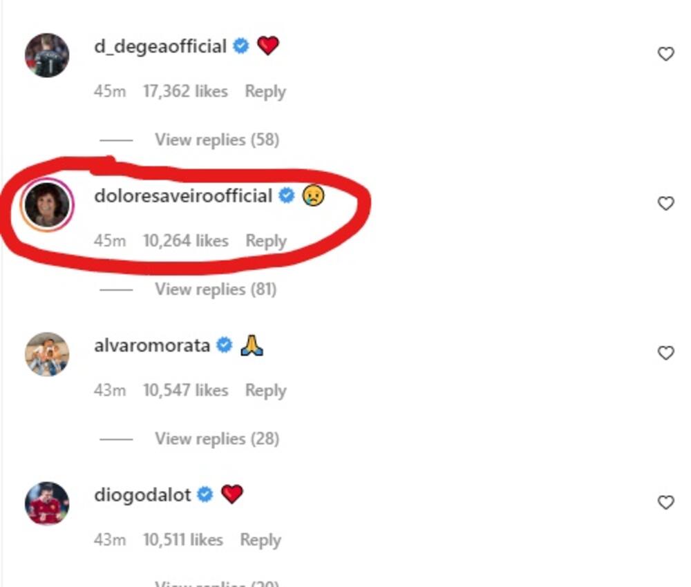 Dolores ostala bez reči