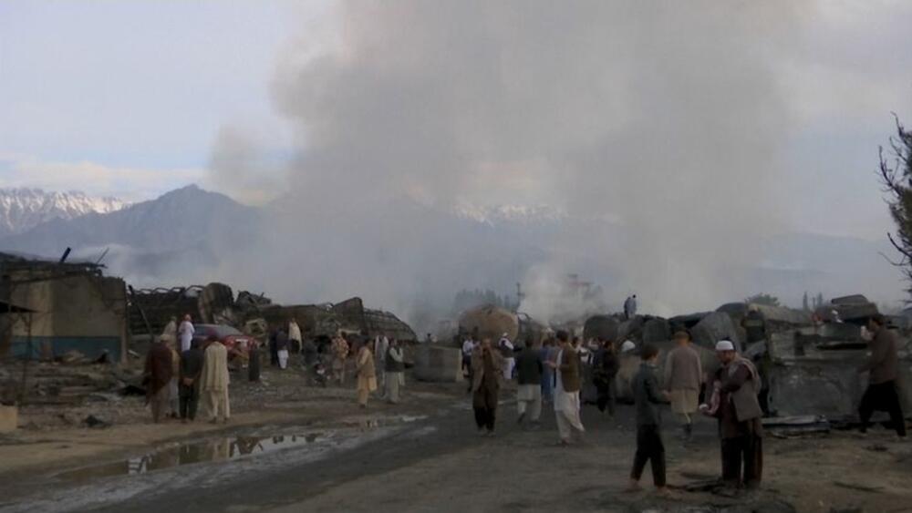 Eksplozija u Kabulu / ilustracija