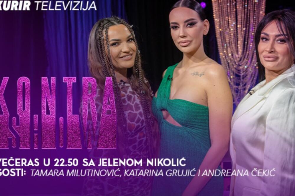 KUME ZAPALILE KONTRASHOW: Katarina Grujić, Andreana Čekić i Tamara Milutinović šokirale izjavama